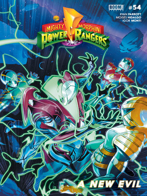 cover image of Mighty Morphin Power Rangers (2016), Issue 54